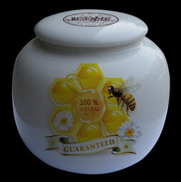 野生蜂蜜罐定制 高温陶瓷罐子 特色个性陶瓷罐定制价格及规格型号